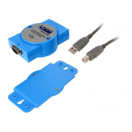 Convertor USB la RS232 cu 2 Porturi 10-30VDC | Electronic-mag.ro | Componente Electronice