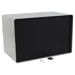 Carcasă Oțel cu Panou Ventilat 1401N 356x203x229mm | Electronic-mag.ro | Componente Electronice