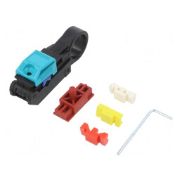 Dezizolator Cablu Coaxial Rotund 2,5-7,6mm WIREFOX-D CX-7 | Electronic-mag.ro | Componente Electronice
