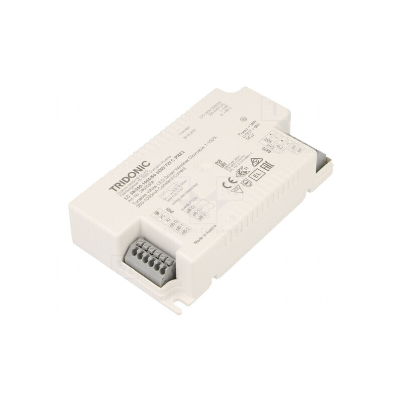 Alimentator LED 38W 20-50VDC 350-1050mA IP20 | Electronic-mag.ro | Componente Electronice Alimentator LED 38W 20-50VDC 350-1050mA IP20 | Electronic-mag.ro | Componente Electronice