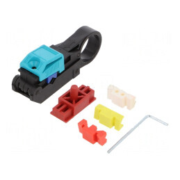 Dezizolator Cablu Coaxial Rotund 2,5-7,6mm WIREFOX-D CX-5 | Electronic-mag.ro | Componente Electronice