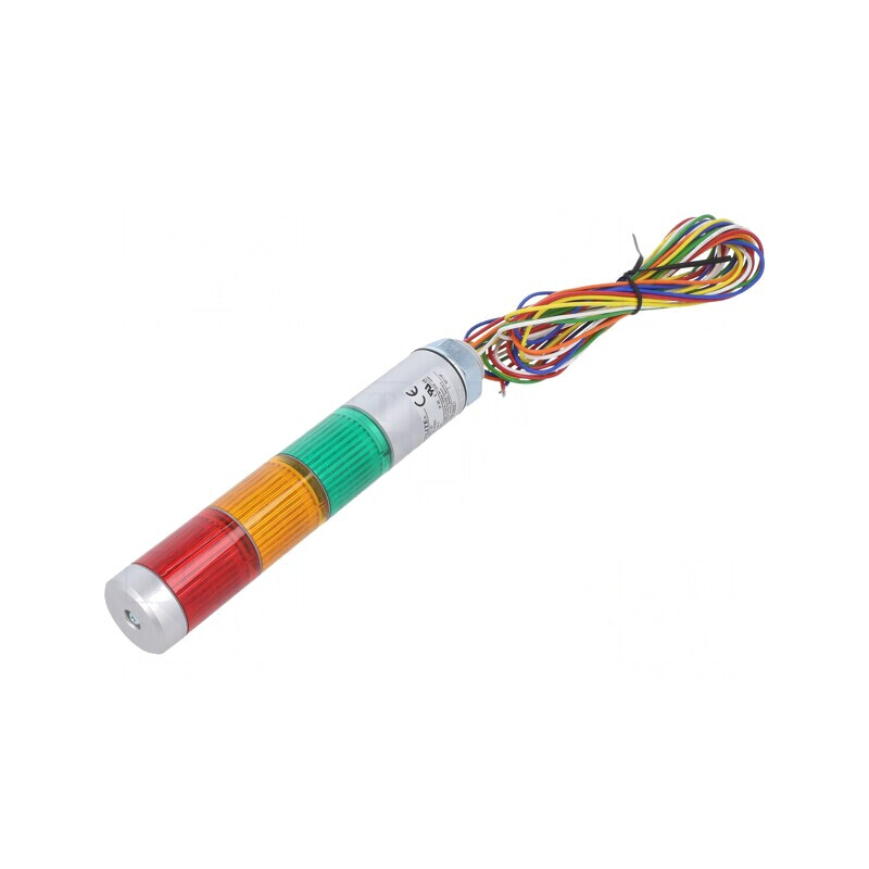Coloană de Semnalizare LED Roșu/Ambră/Verde | Electronic-mag.ro | Componente Electronice