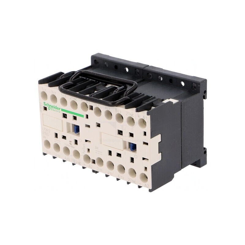 Contactor Reversibil 3 Poli NC Auxiliar LP2K1201BD | Electronic-mag.ro | Componente Electronice