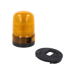 Semnalizator Luminos LED Ambră 10-30VDC SL10 | Electronic-mag.ro | Componente Electronice
