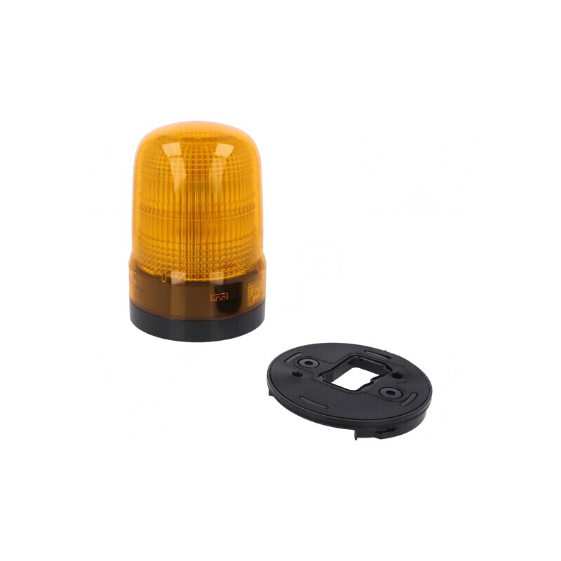 Semnalizator Luminos LED Ambră 10-30VDC SL10 | Electronic-mag.ro | Componente Electronice