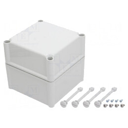 Carcasă Universală Policarbonat 188x188x180mm | Electronic-mag.ro | Componente Electronice