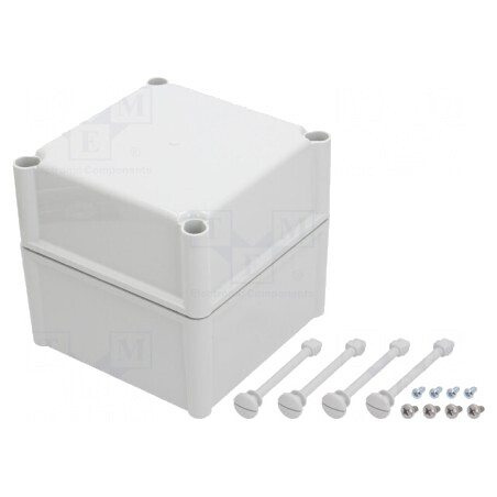 Carcasă Universală Policarbonat 188x188x180mm | Electronic-mag.ro | Componente Electronice