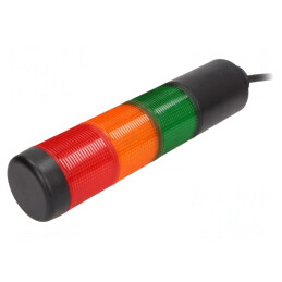 Coloană de Semnalizare LED Roşu/Galben/Verde | Electronic-mag.ro | Componente Electronice