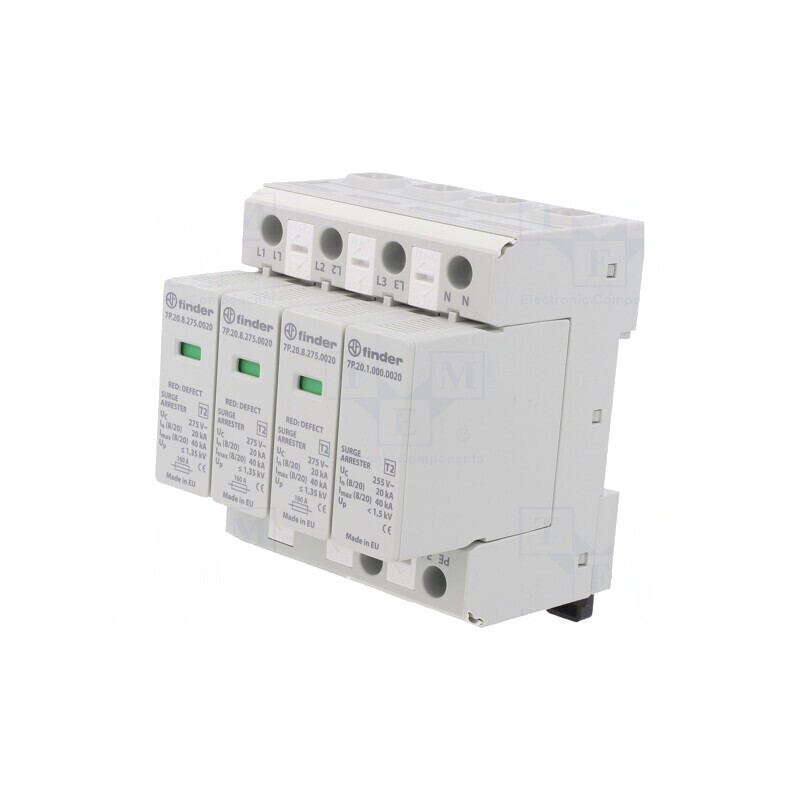 Limitator de Supratensiuni Tip 2 3 Poli NPE 20kA | Electronic-mag.ro | Componente Electronice Limitator de Supratensiuni Tip 2 3 Poli NPE 20kA | Electronic-mag.ro | Componente Electronice