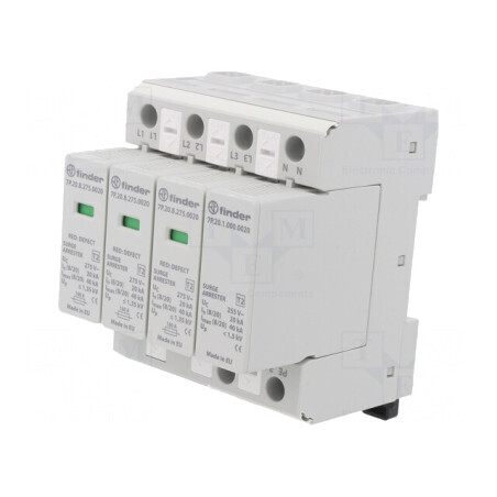 Limitator de Supratensiuni Tip 2 3 Poli NPE 20kA | Electronic-mag.ro | Componente Electronice