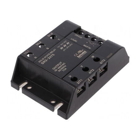 Releu semiconductor 75A 3-fazat 48-480VAC | Electronic-mag.ro | Componente Electronice