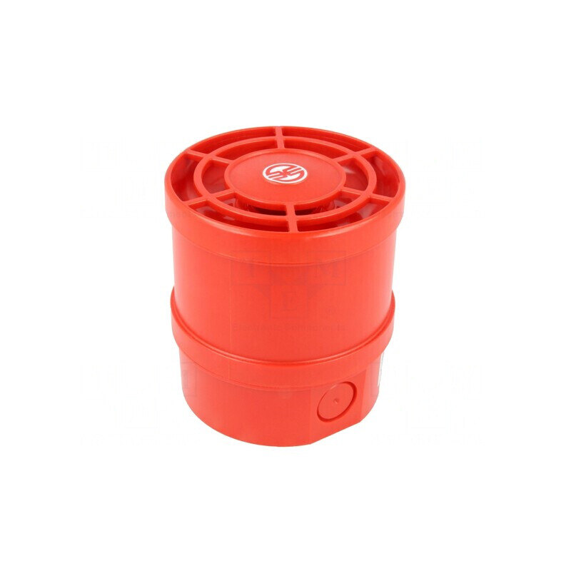 Sirena Acustică 110-240VAC 115dB IP65 Roșie | Electronic-mag.ro | Componente Electronice