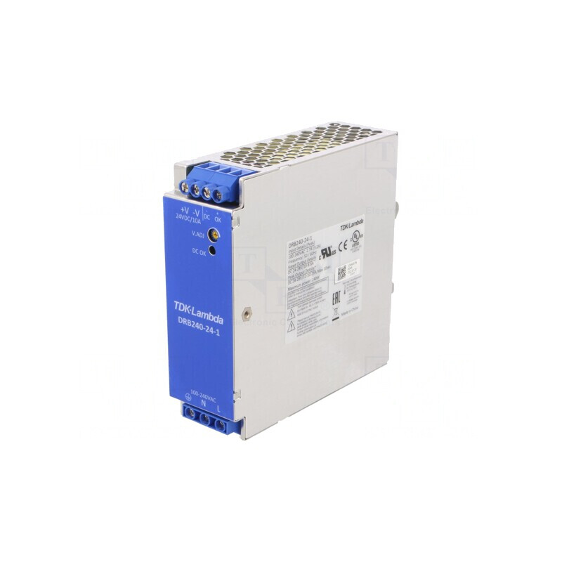 Alimentator Pulsatoriu pentru Șină DIN 240W 24VDC 10A | Electronic-mag.ro | Componente Electronice Alimentator Pulsatoriu pentru Șină DIN 240W 24VDC 10A | Electronic-mag.ro | Componente Electronice