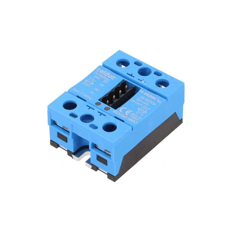 Releu Semiconductor 35A 2-Fazat IP20 24-600VAC | Electronic-mag.ro | Componente Electronice Releu Semiconductor 35A 2-Fazat IP20 24-600VAC | Electronic-mag.ro | Componente Electronice