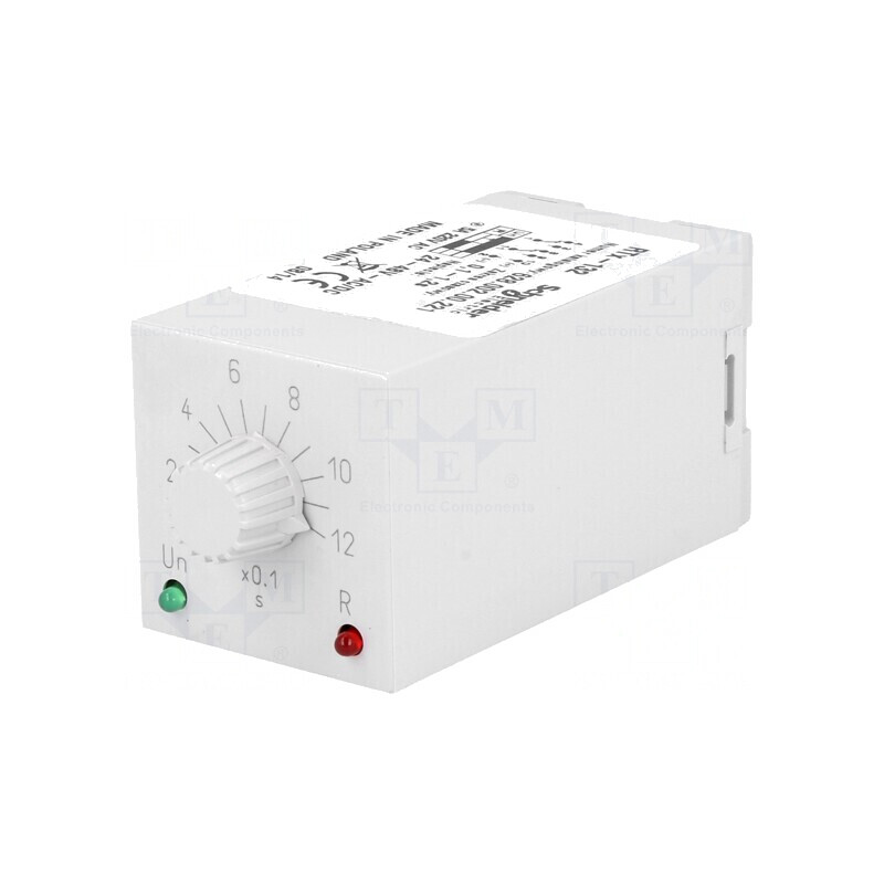 Timer DPDT 230VAC 5A 0,1-1,2s | Electronic-mag.ro | Componente Electronice