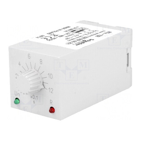 Timer DPDT 230VAC 5A 0,1-1,2s | Electronic-mag.ro | Componente Electronice