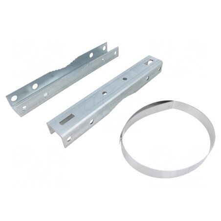 Kit Montare Pol Oțel Galvanizat 295mm | Electronic-mag.ro | Componente Electronice