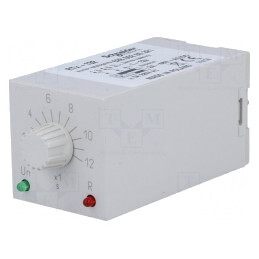 Timer 1-12s DPDT 230VAC/5A 24-48VAC/DC