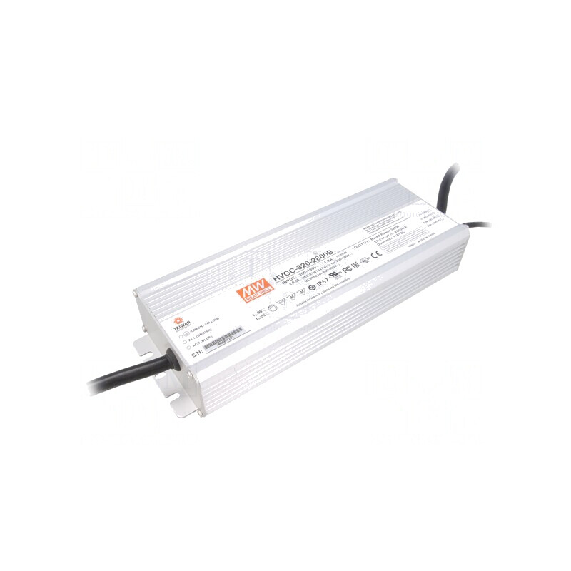 Alimentator Pulsatoriu LED 320W 57-114.3V 2800mA IP67 | Electronic-mag.ro | Componente Electronice Alimentator Pulsatoriu LED 320W 57-114.3V 2800mA IP67 | Electronic-mag.ro | Componente Electronice