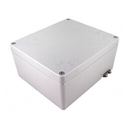 Carcasă Universală Aluminiu Gri ATEX 200x230x113mm EX RJ19 | Electronic-mag.ro | Componente Electronice