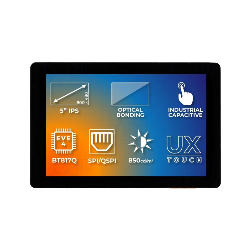 Display TFT 5" 800x480 LED RGB EVE4 | Electronic-mag.ro | Componente Electronice Display TFT 5" 800x480 LED RGB EVE4 | Electronic-mag.ro | Componente Electronice