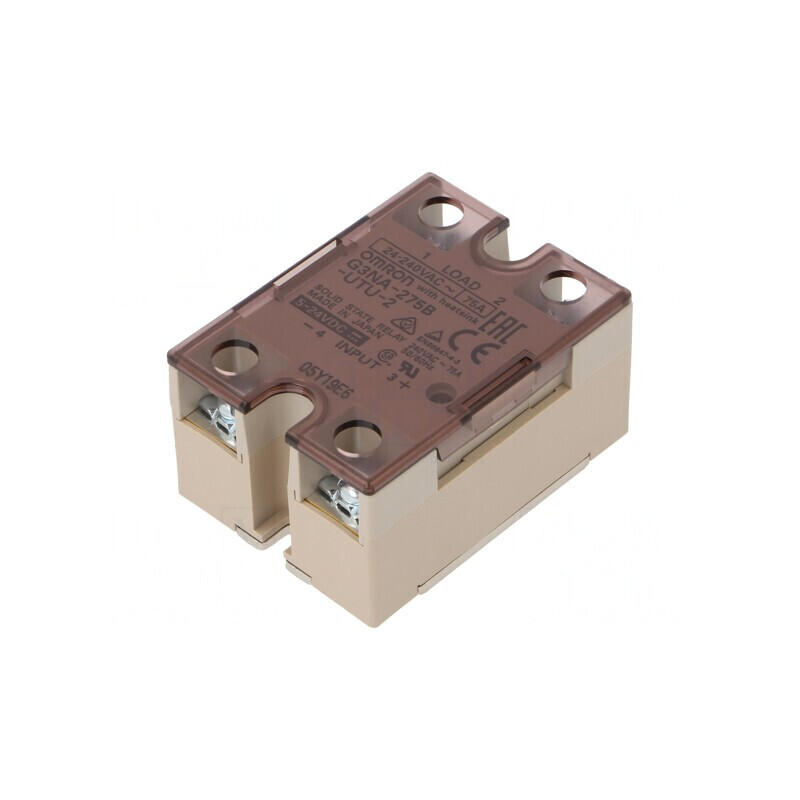 Releu Semiconductori 1-Fazat 75A 24-240VAC 5-24VDC | Electronic-mag.ro | Componente Electronice Releu Semiconductori 1-Fazat 75A 24-240VAC 5-24VDC | Electronic-mag.ro | Componente Electronice