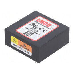 Convertor DC/DC 1.5W 12V 0-2.5kV 0.6mA G25 | Electronic-mag.ro | Componente Electronice