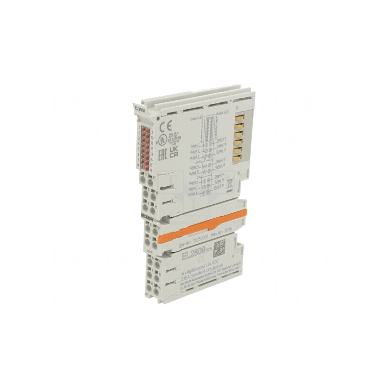 Modul Ieşiri Digitale 24VDC EtherCAT 16 Canale EL2809-0015 | Electronic-mag.ro | Componente Electronice