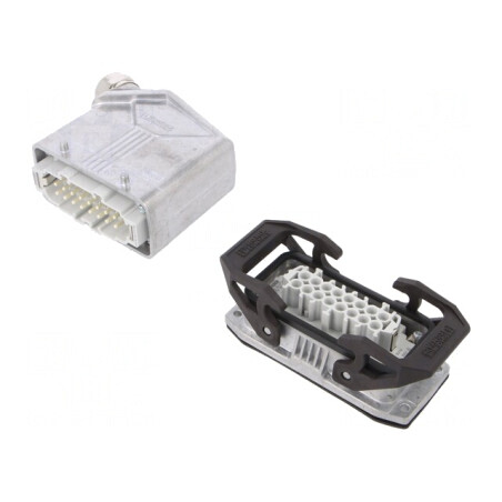 Conector HDC 16P 500V 16A Tată-Mamă | Electronic-mag.ro | Componente Electronice