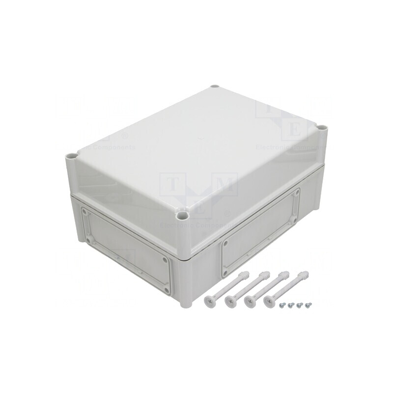 Carcasă Montare pe Perete Gri 280x380x180mm | Electronic-mag.ro | Componente Electronice