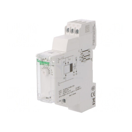 Timer Programabil 0,1s-100h SPDT 250VAC/8A 24-240VAC 24VDC | Electronic-mag.ro | Componente Electronice
