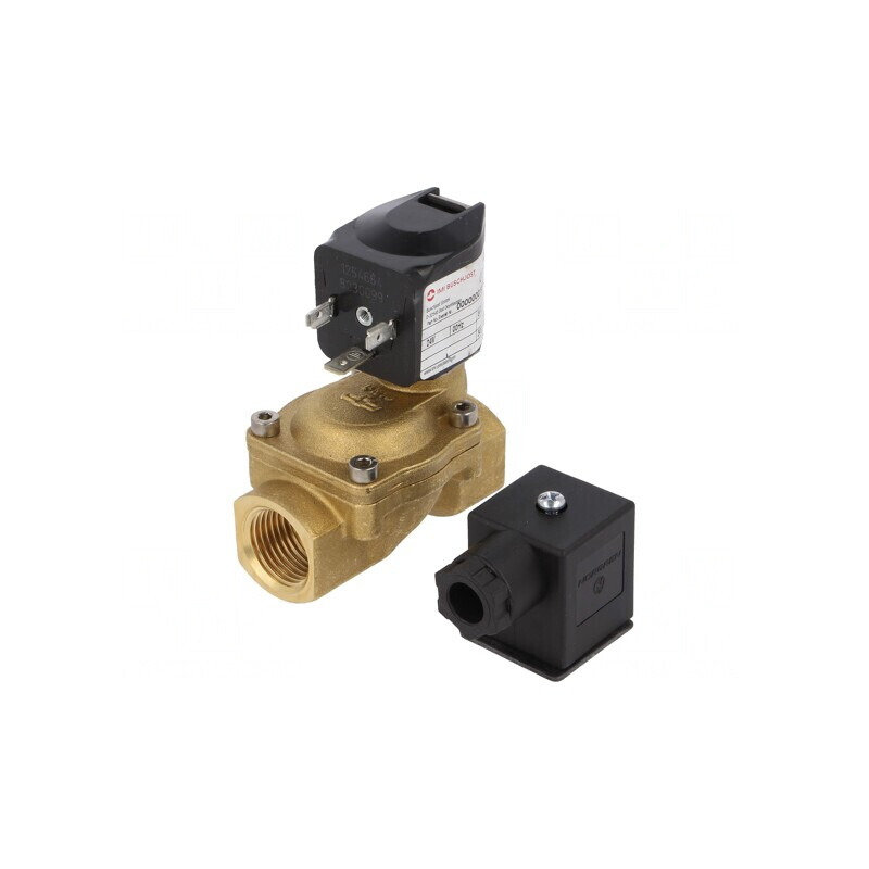 Ventil electromagnetic alamă 0,1-16bar IP65 | Electronic-mag.ro | Componente Electronice