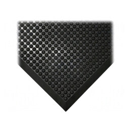 Covor Anti-Oboseală Negru 0.6m x 0.9m Poliuretan | Electronic-mag.ro | Componente Electronice