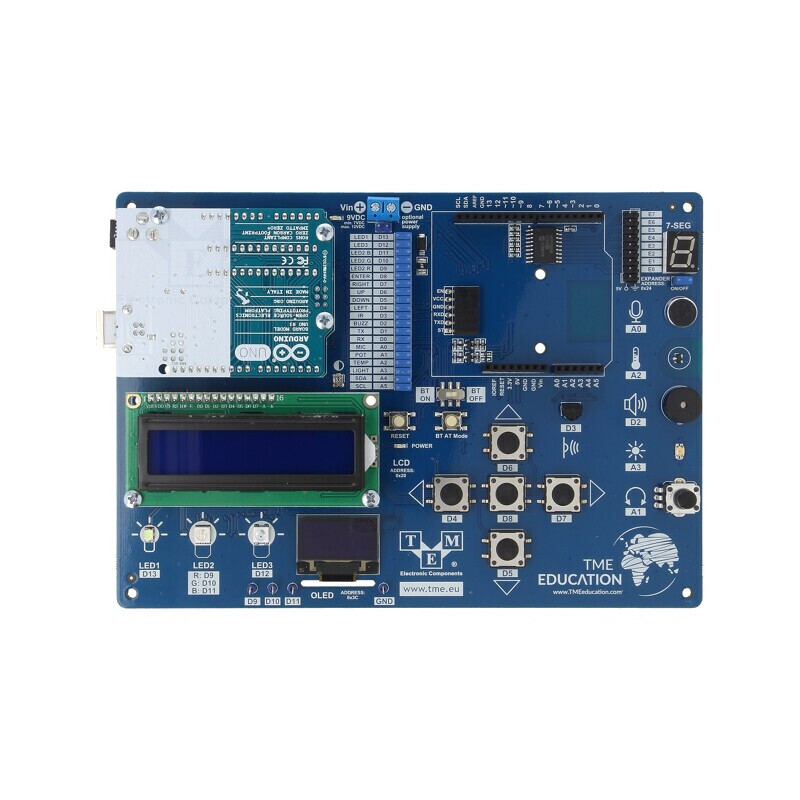 Kit Educațional Arduino GPIO I2C IrDA SPI UART USB | Electronic-mag.ro | Componente Electronice Kit Educațional Arduino GPIO I2C IrDA SPI UART USB | Electronic-mag.ro | Componente Electronice