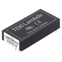 Convertor DC/DC 30W 9-36V la 5V/-5V THT | Electronic-mag.ro | Componente Electronice
