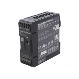 Alimentator Pulsatoriu DIN 60W 24V 2.5A | Electronic-mag.ro | Componente Electronice