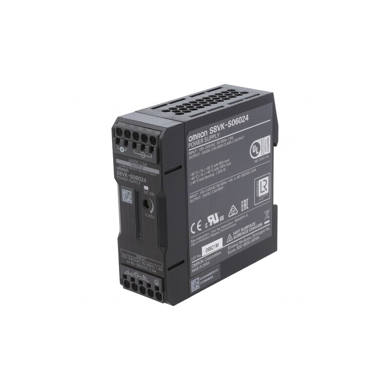 Alimentator Pulsatoriu DIN 60W 24V 2.5A | Electronic-mag.ro | Componente Electronice