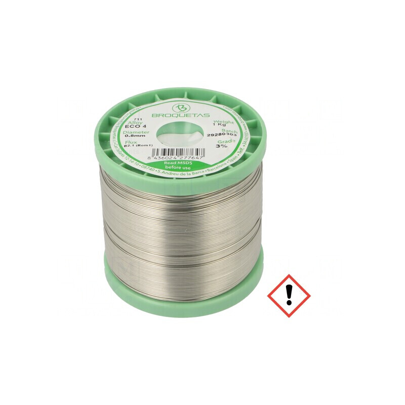 Sârmă de lipit fără plumb 0,8mm 1kg | Electronic-mag.ro | Componente Electronice Sârmă de lipit fără plumb 0,8mm 1kg | Electronic-mag.ro | Componente Electronice