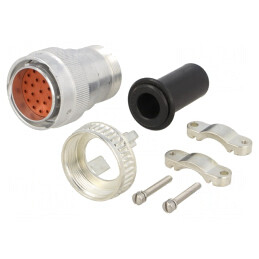 Conector cablu-cablu HD30 tată 23 pini drept HD 36-24-23 | Electronic-mag.ro | Componente Electronice