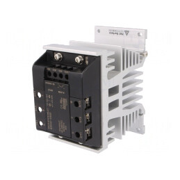 Releu semiconductor 50A trifazic 48-480VAC montare panou | Electronic-mag.ro | Componente Electronice