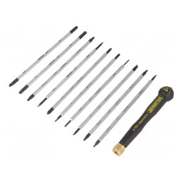 Kit Șurubelnițe Phillips, Plată, Torq-Set, Torx, Tri-Wing