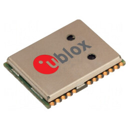 Modul: GPS/BEIDOU | ±2,5m | NMEA,UBX | -160dBm | 2,7÷3,6VDC | SMD | NEO-M8P-2