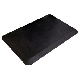 Covor anti-oboseală poliuretan negru 0.5x0.8m | Electronic-mag.ro | Componente Electronice