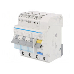 Întrerupător RCBO 16A 30mA 3P+N 240V IP20 | Electronic-mag.ro | Componente Electronice