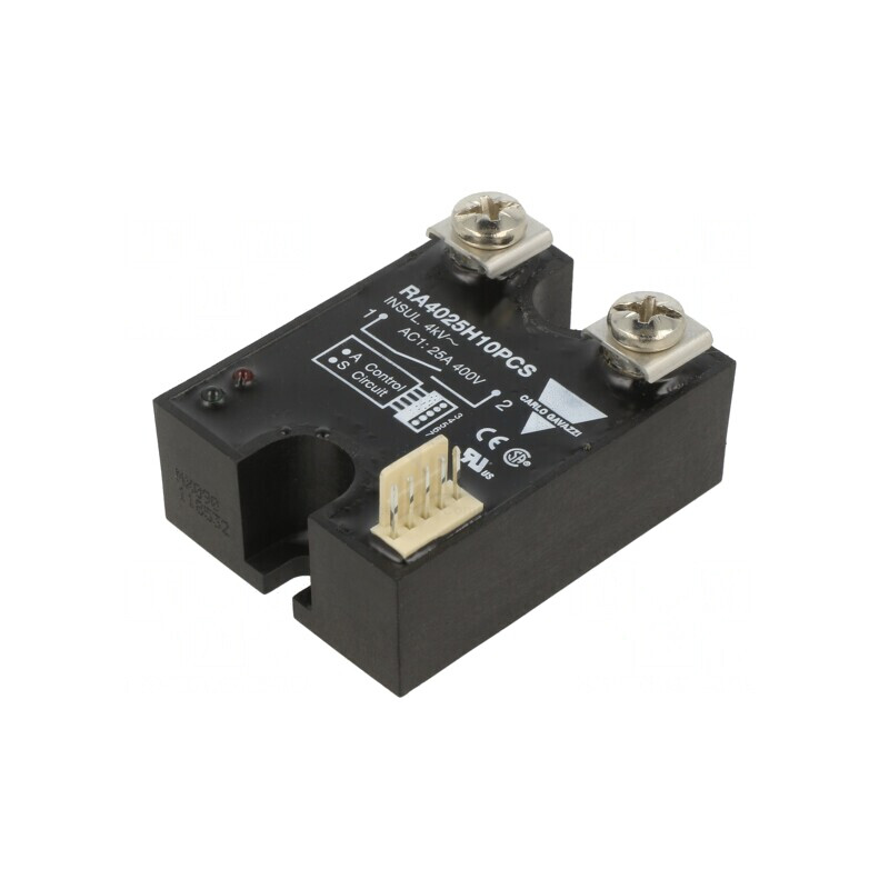 Releu Semiconductor 1-Fazat 25A 20-32VDC 150-440VAC | Electronic-mag.ro | Componente Electronice