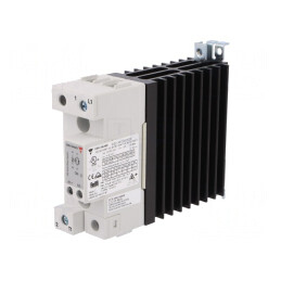 Releu semiconductor 40A 1-fazat 42-600VAC | Electronic-mag.ro | Componente Electronice