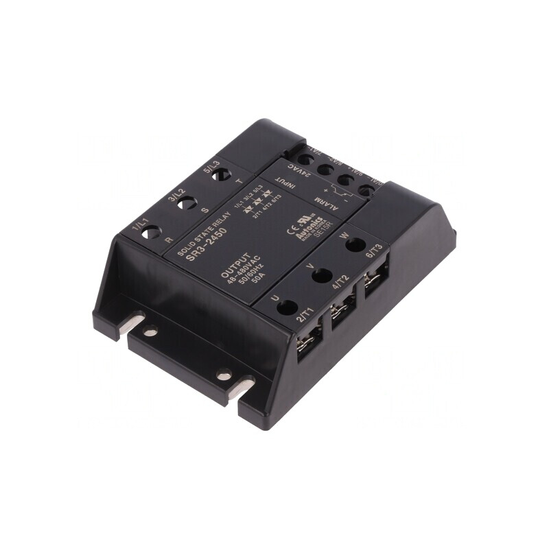 Releu Semiconductor 50A 3-Fazat 48-480VAC | Electronic-mag.ro | Componente Electronice