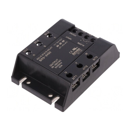Releu Semiconductor 50A 3-Fazat 48-480VAC | Electronic-mag.ro | Componente Electronice