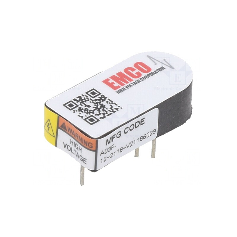 Convertor DC/DC 1W 12V la 0-300VDC THT | Electronic-mag.ro | Componente Electronice Convertor DC/DC 1W 12V la 0-300VDC THT | Electronic-mag.ro | Componente Electronice