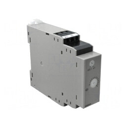 Timer SPDT 1-120s 250VAC 5A pentru șină DIN, 200-240VAC | Electronic-mag.ro | Componente Electronice